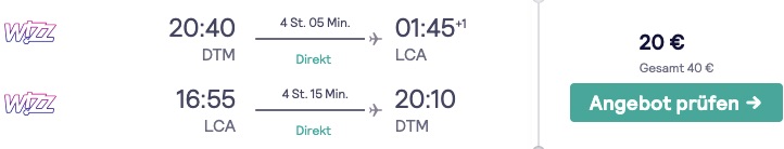 Wie Lange Dauert Ein Flug Nach Zypern Zypern so günstig wie nie zuvor – Flüge im August nach Larnaca ab 20